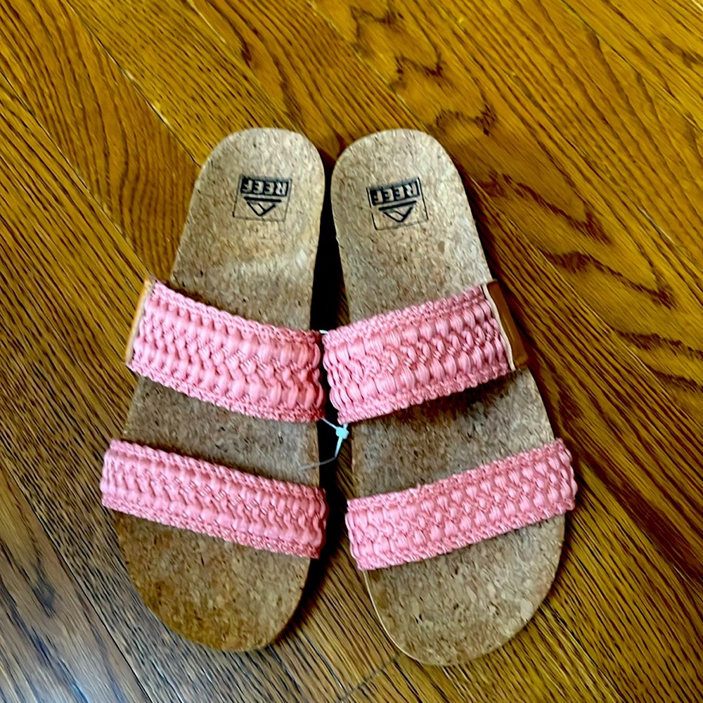 Reef vista thread slide sandal NWOT size 9